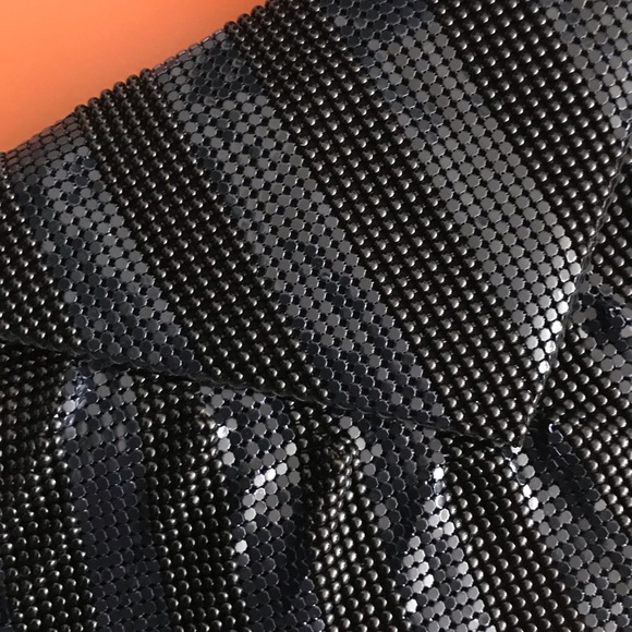 NWOT BCBG blue & black shoulder purse/clutch! - Picture 2 of 4